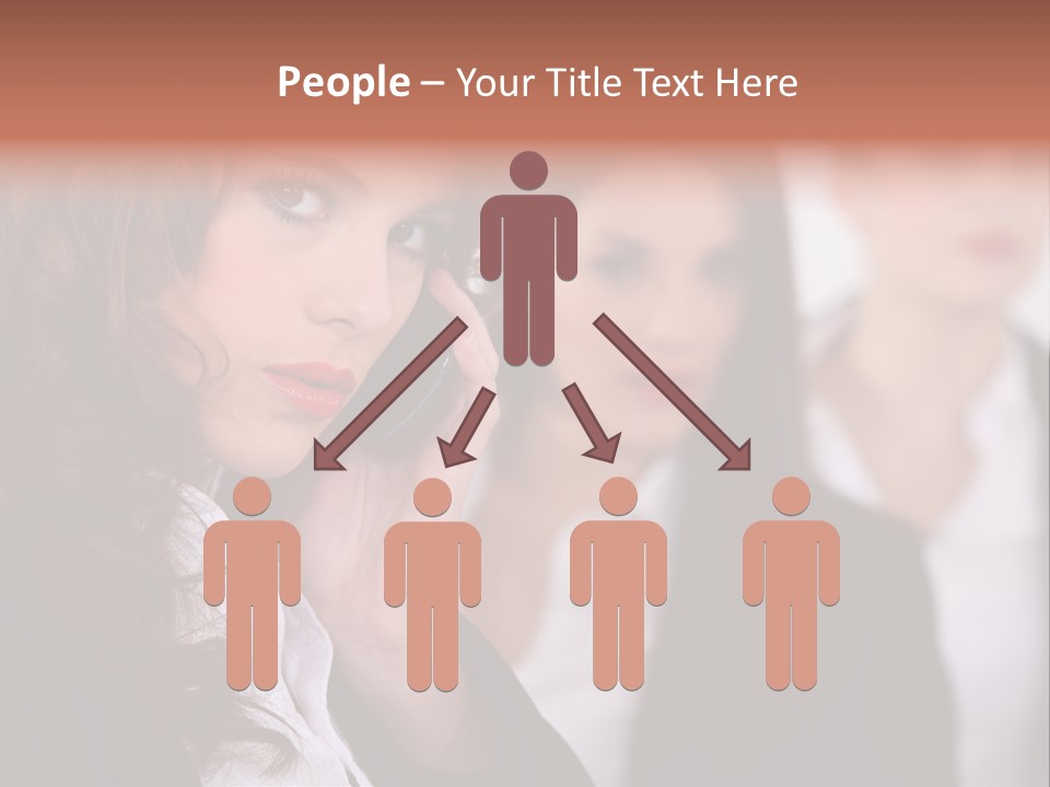 Attractive Sexy Person PowerPoint Template
