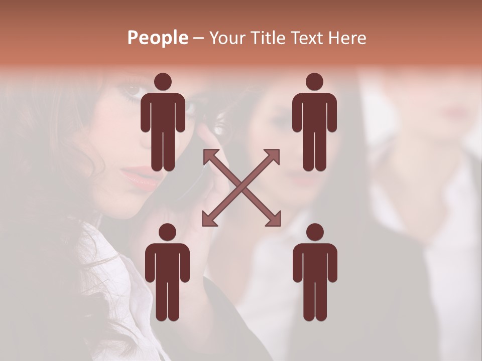 Attractive Sexy Person PowerPoint Template