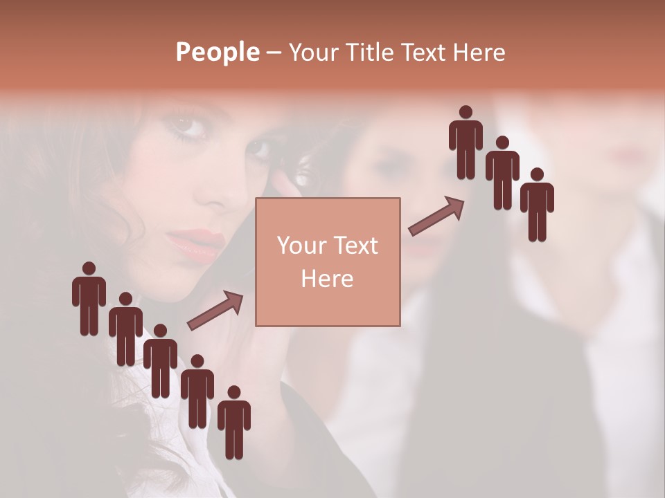 Attractive Sexy Person PowerPoint Template