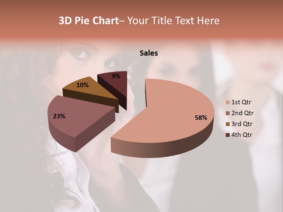 Attractive Sexy Person PowerPoint Template
