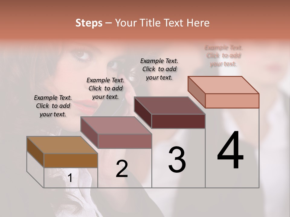 Attractive Sexy Person PowerPoint Template