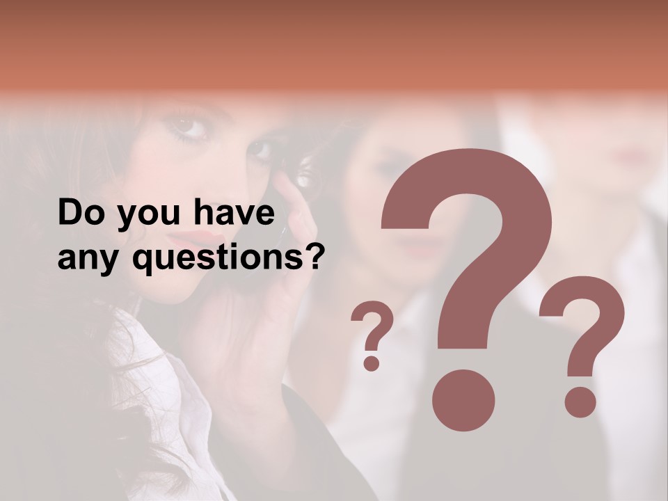 Attractive Sexy Person PowerPoint Template