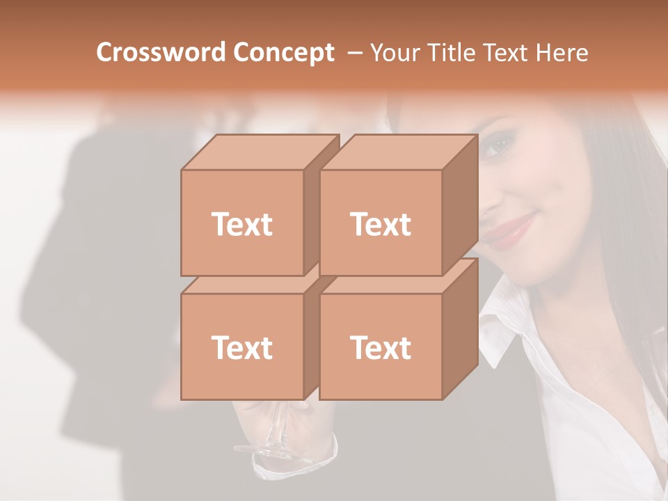 Drink Female Happiness PowerPoint Template