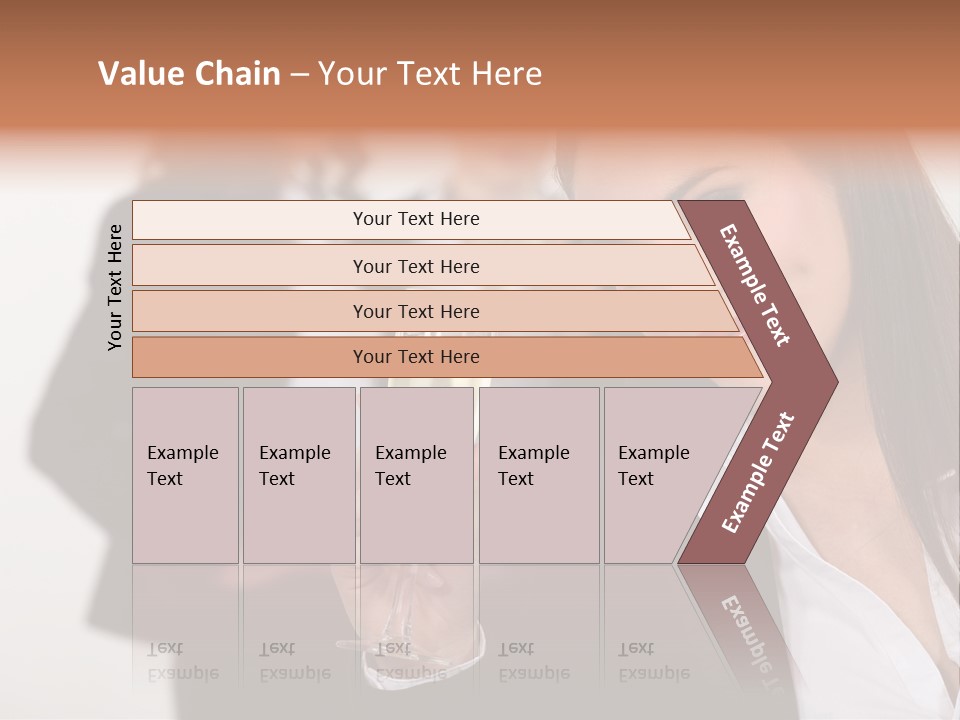 Drink Female Happiness PowerPoint Template