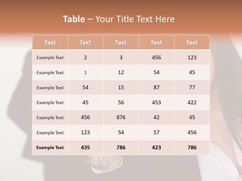 Drink Female Happiness PowerPoint Template