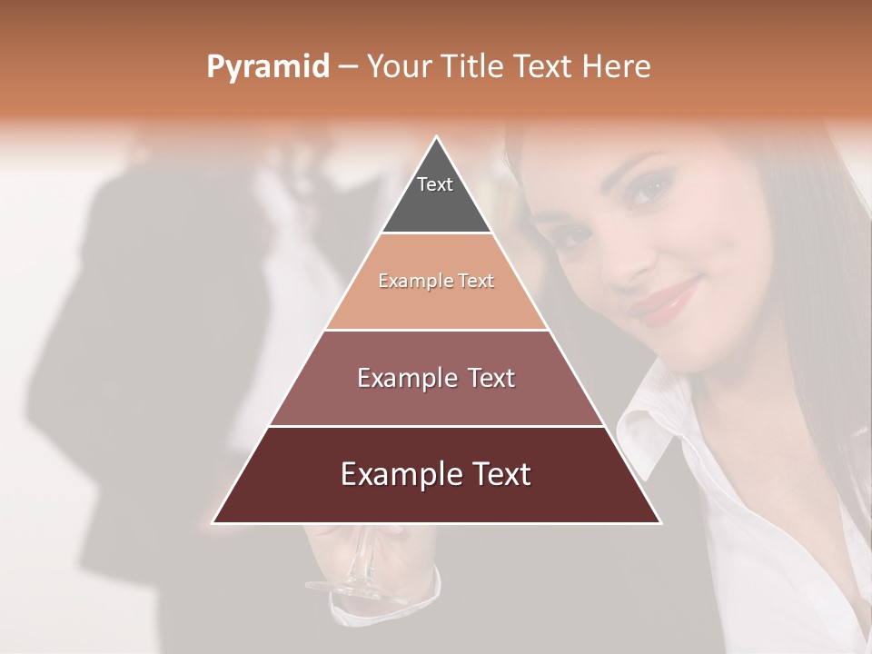 Drink Female Happiness PowerPoint Template