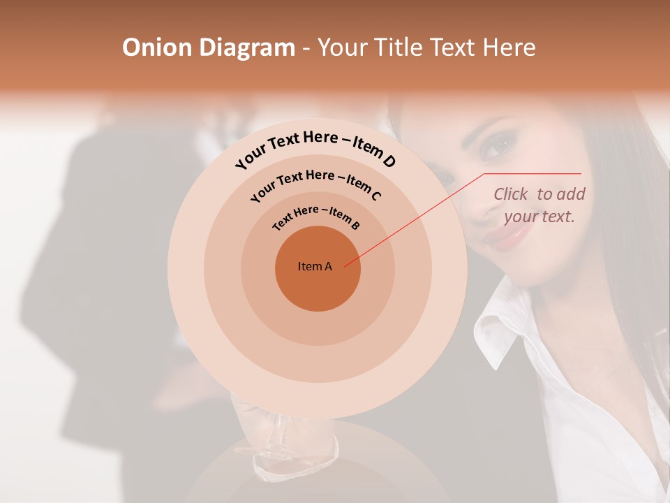 Drink Female Happiness PowerPoint Template