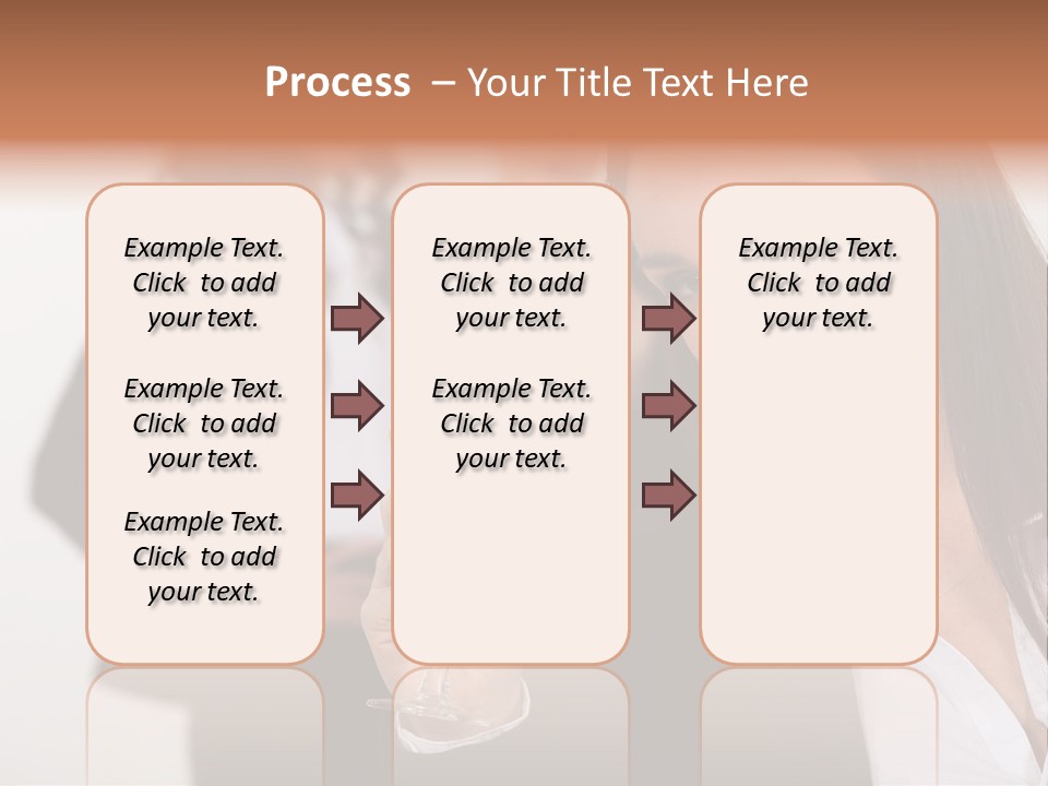 Drink Female Happiness PowerPoint Template