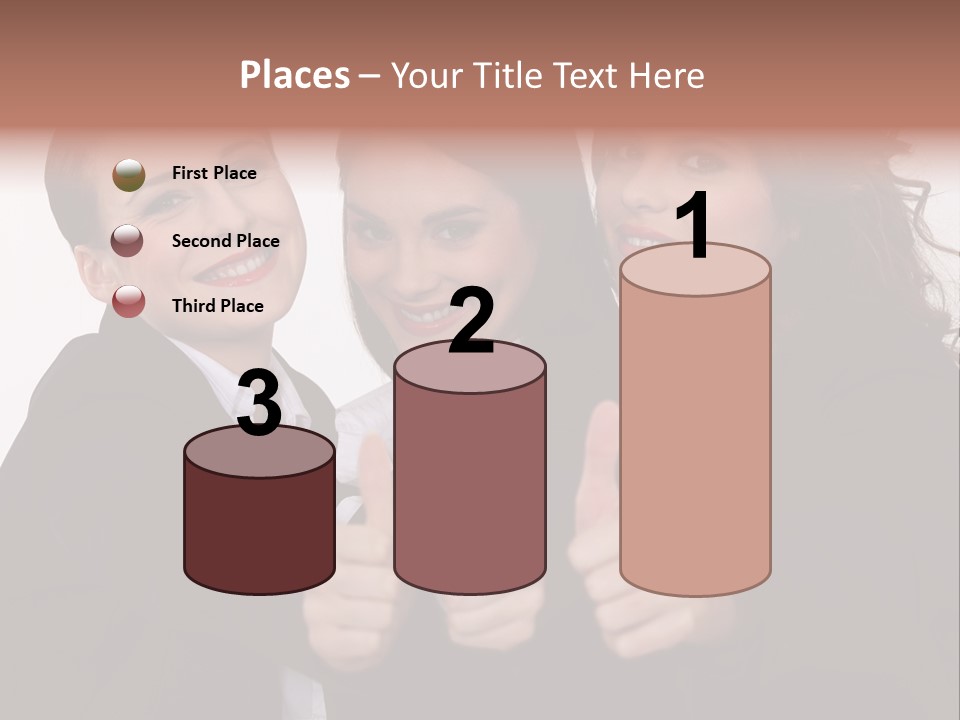 Three Professional Teamwork PowerPoint Template
