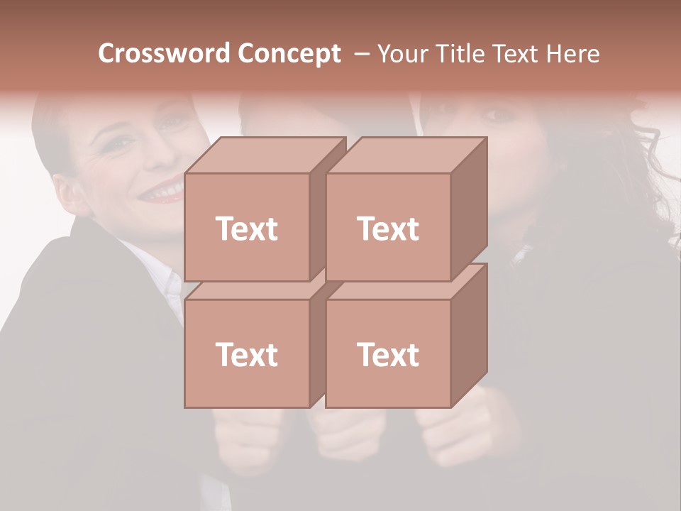 Three Professional Teamwork PowerPoint Template