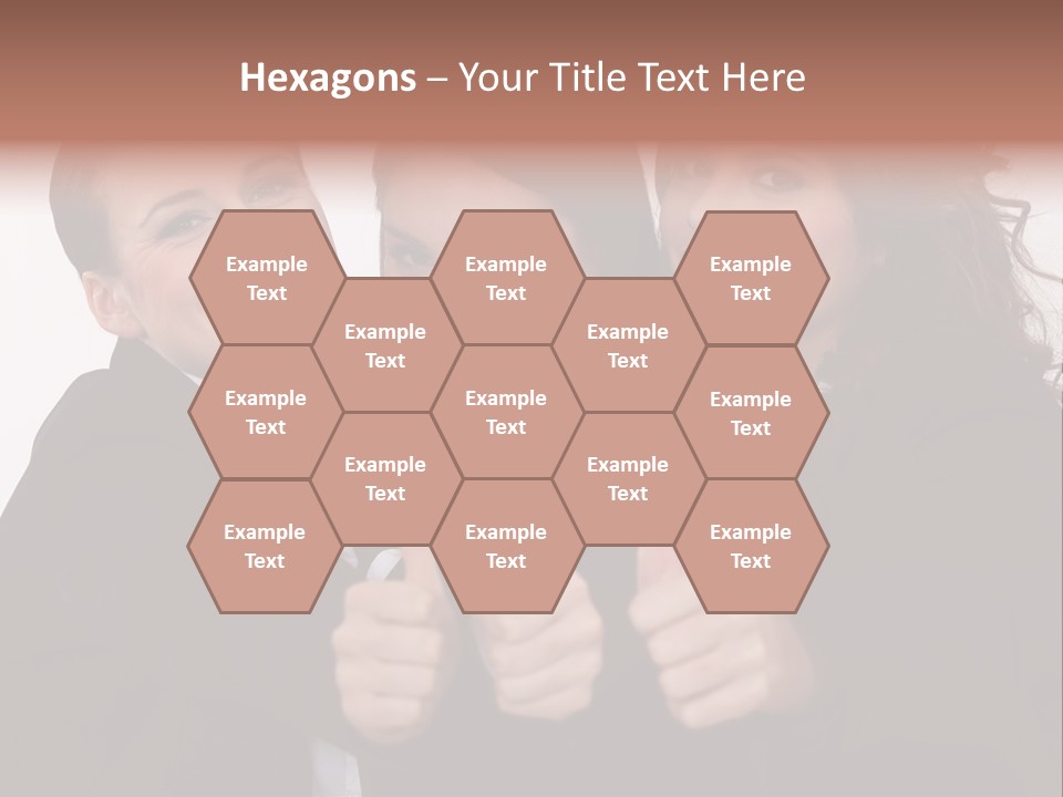 Three Professional Teamwork PowerPoint Template