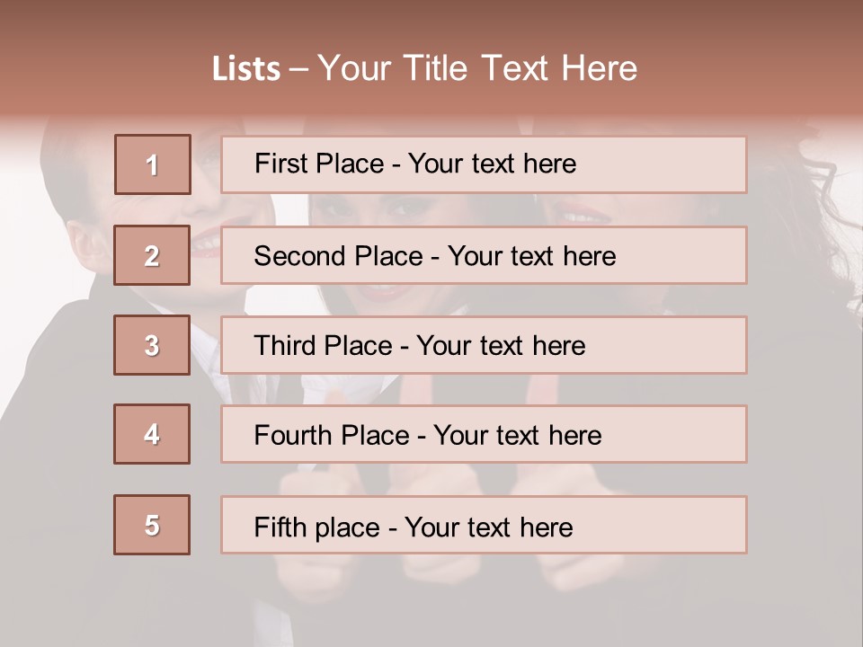 Three Professional Teamwork PowerPoint Template