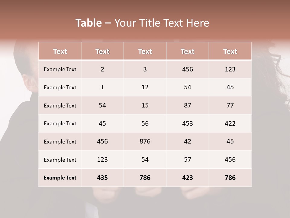 Three Professional Teamwork PowerPoint Template