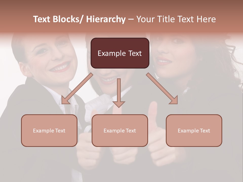 Three Professional Teamwork PowerPoint Template