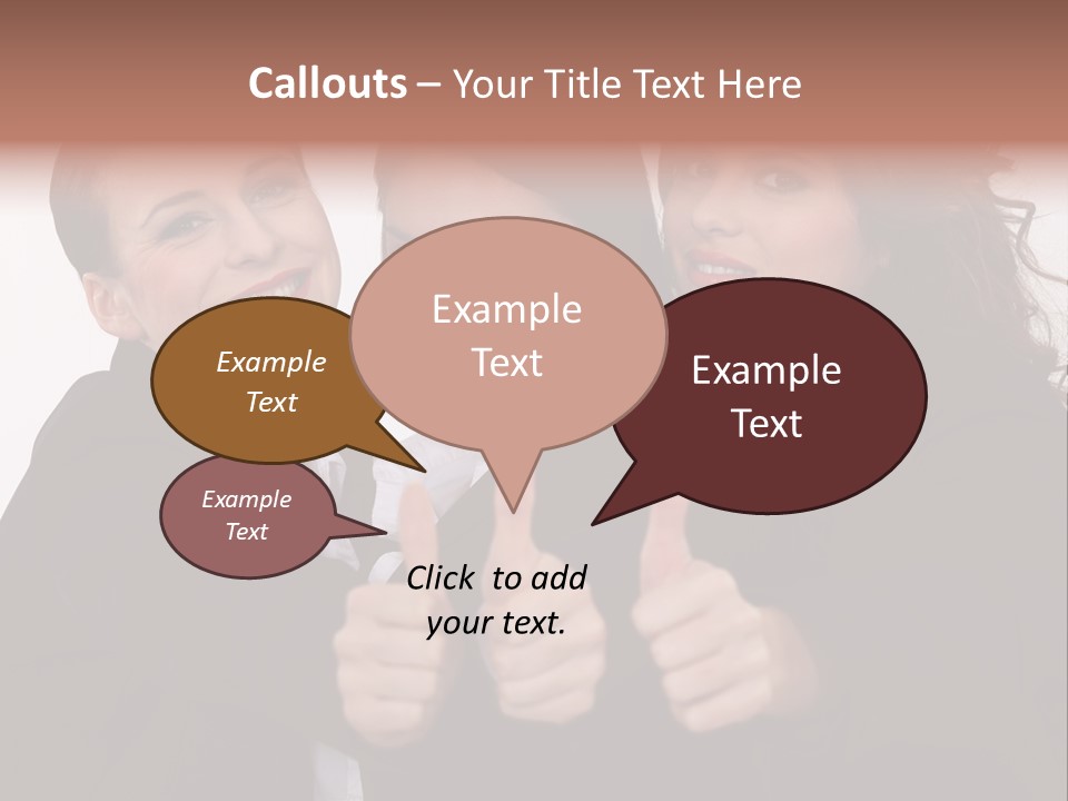 Three Professional Teamwork PowerPoint Template
