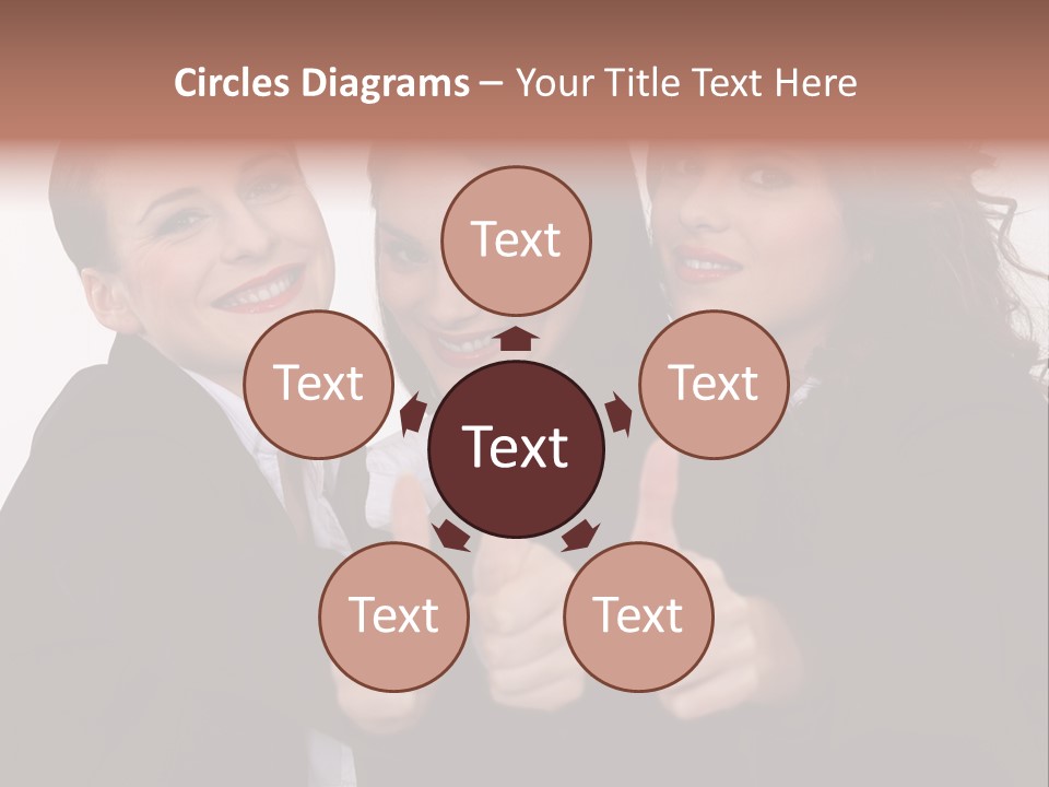 Three Professional Teamwork PowerPoint Template