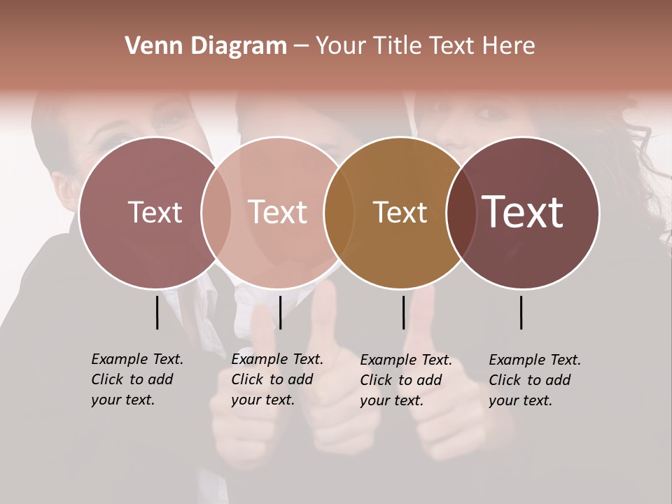 Three Professional Teamwork PowerPoint Template