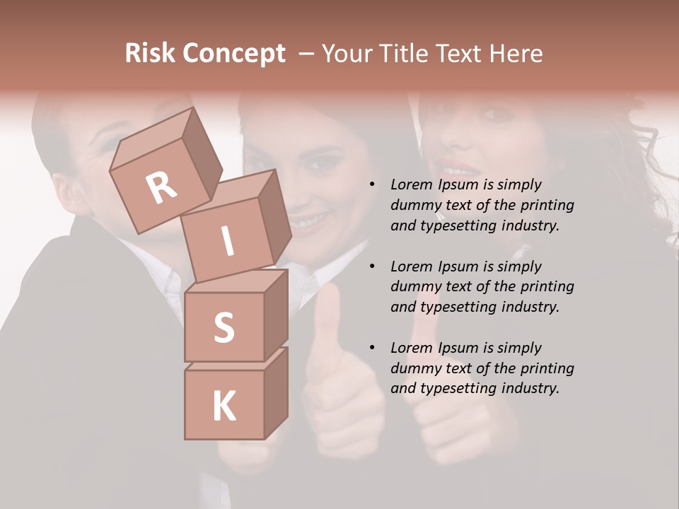 Three Professional Teamwork PowerPoint Template