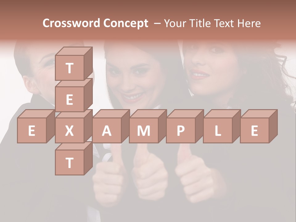 Three Professional Teamwork PowerPoint Template