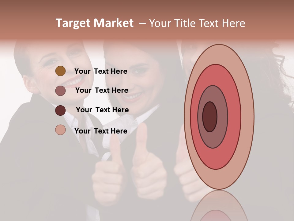 Three Professional Teamwork PowerPoint Template