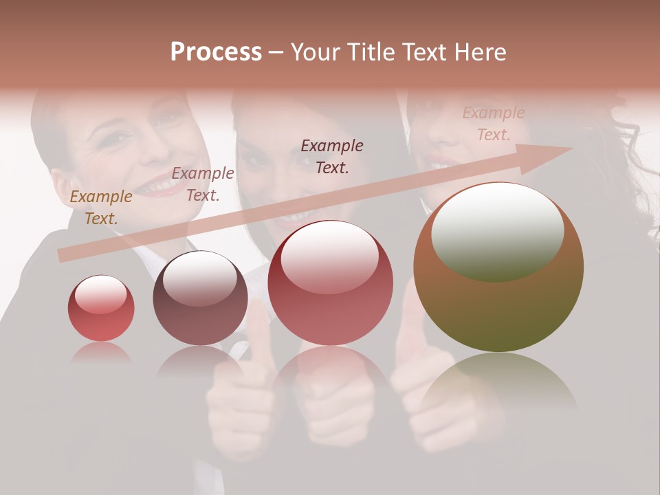 Three Professional Teamwork PowerPoint Template