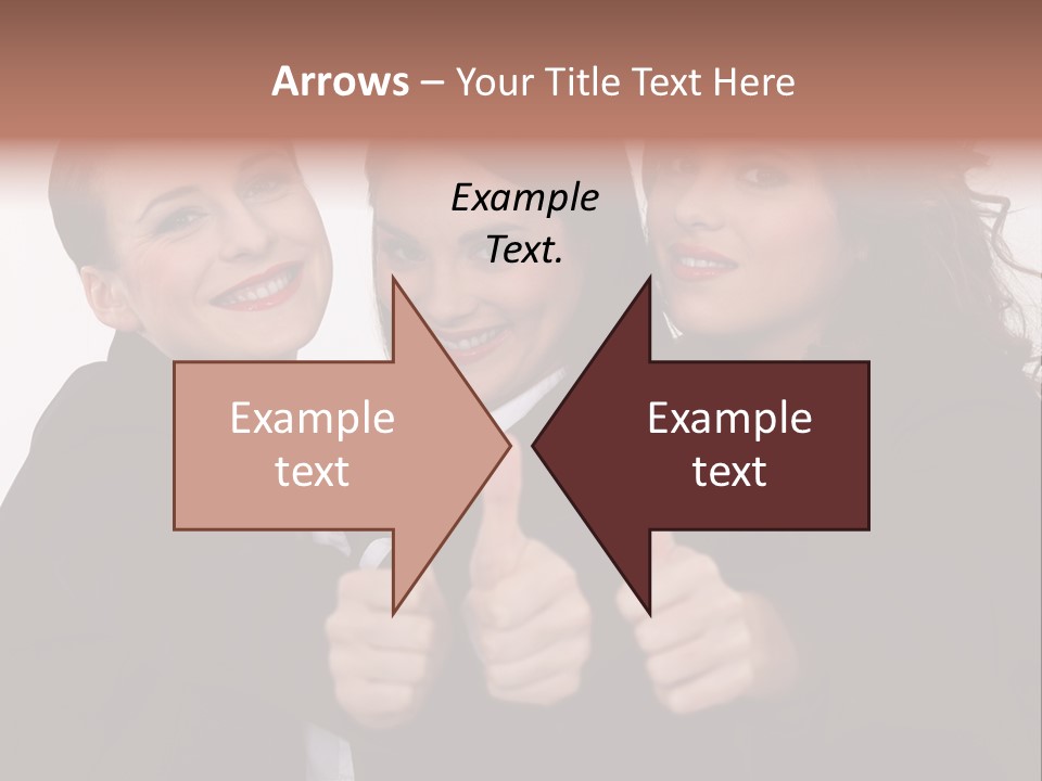 Three Professional Teamwork PowerPoint Template