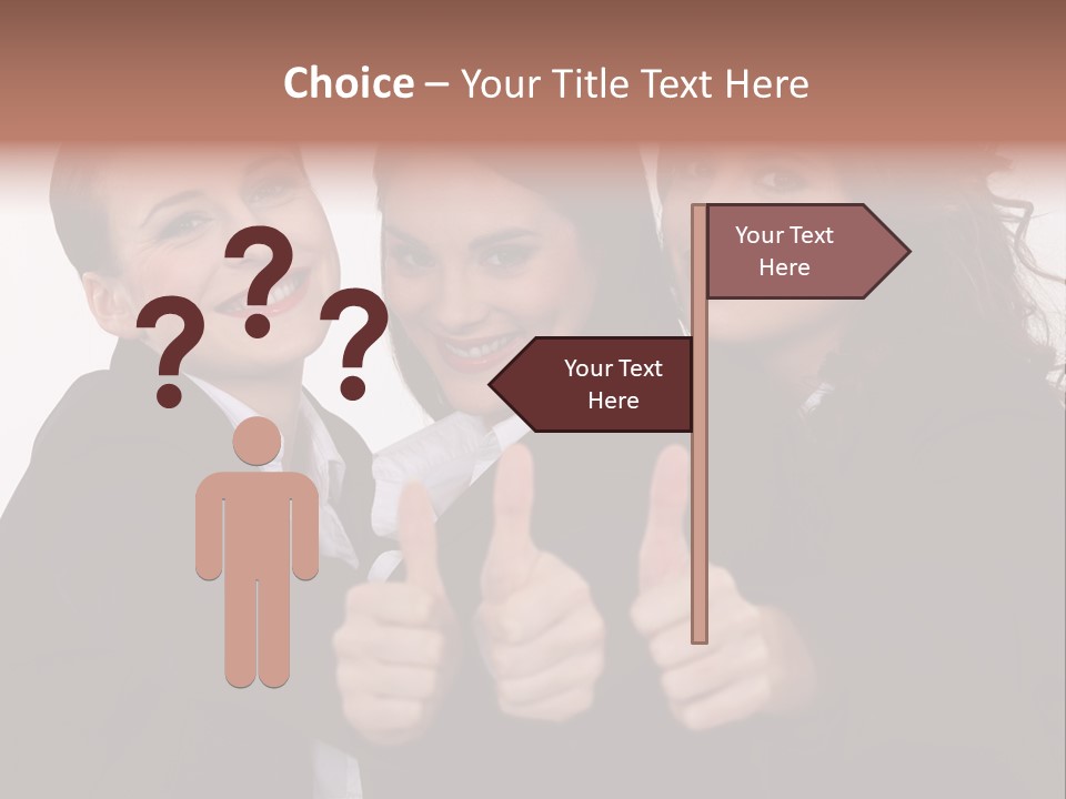 Three Professional Teamwork PowerPoint Template