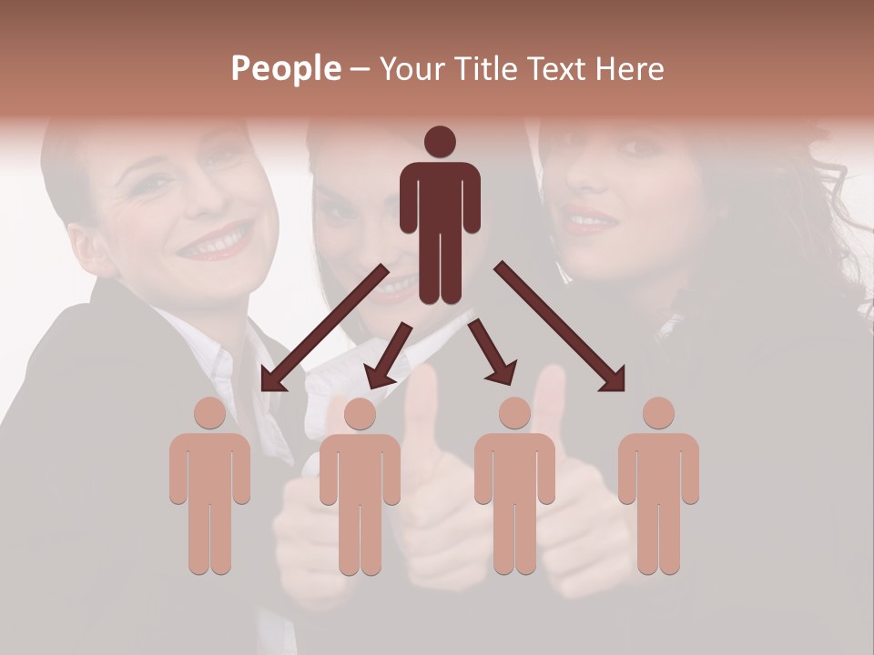 Three Professional Teamwork PowerPoint Template