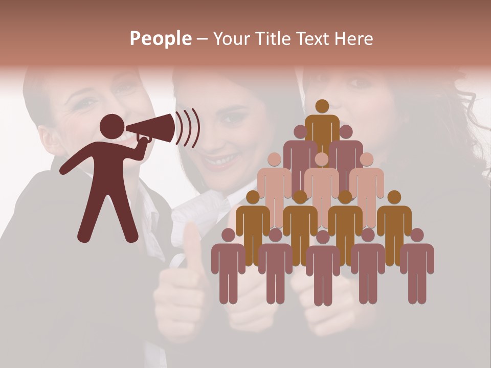 Three Professional Teamwork PowerPoint Template