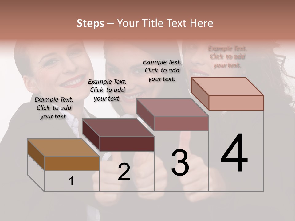 Three Professional Teamwork PowerPoint Template
