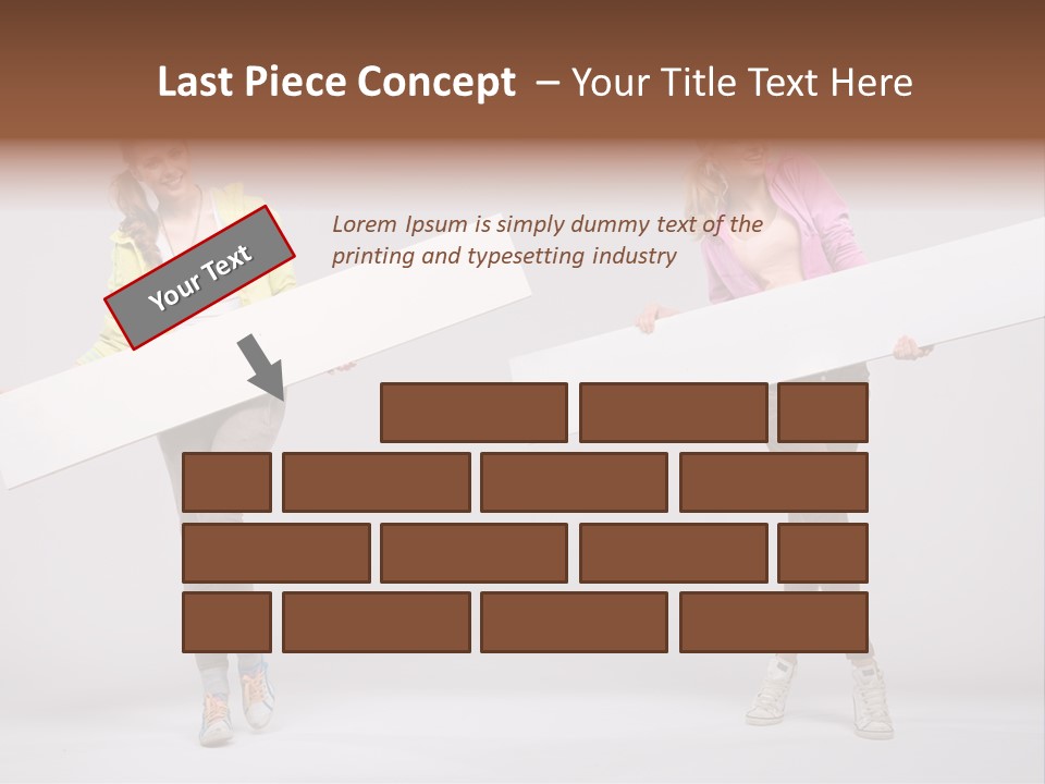Many Copyspace Success PowerPoint Template