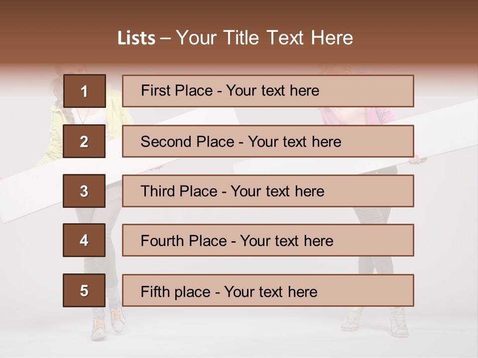 Many Copyspace Success PowerPoint Template