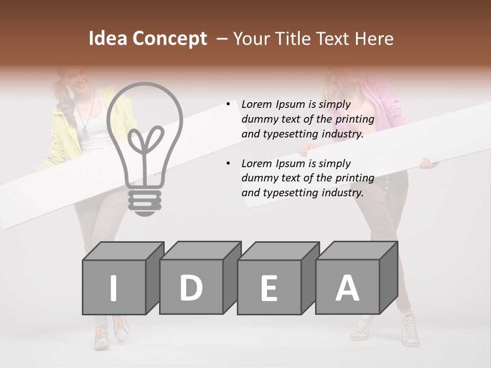 Many Copyspace Success PowerPoint Template