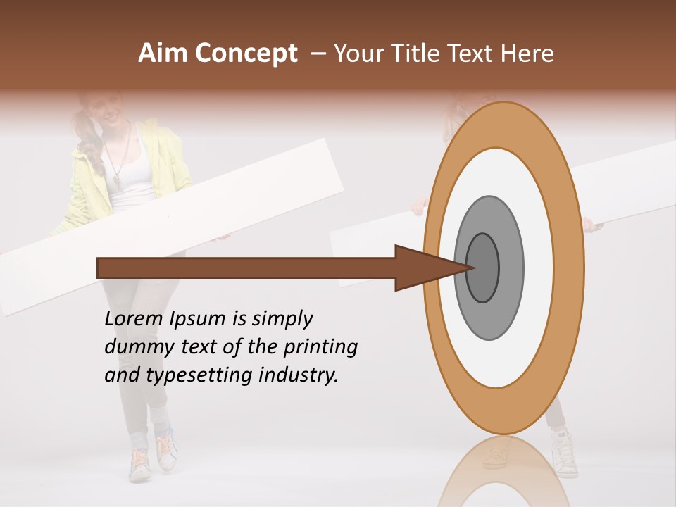 Many Copyspace Success PowerPoint Template