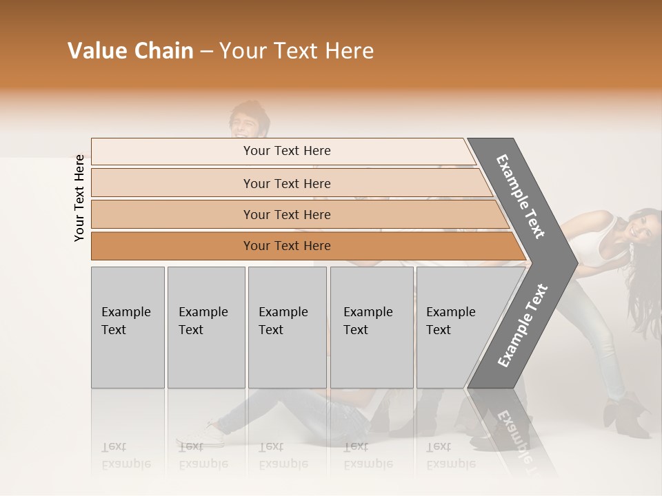 Young Copy Space Background PowerPoint Template