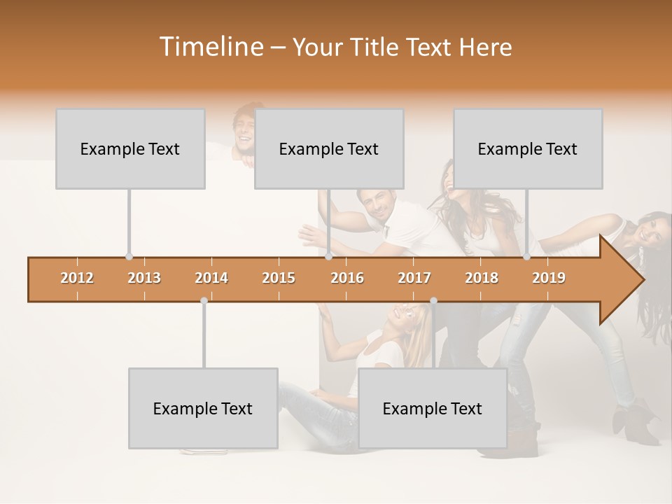 Young Copy Space Background PowerPoint Template