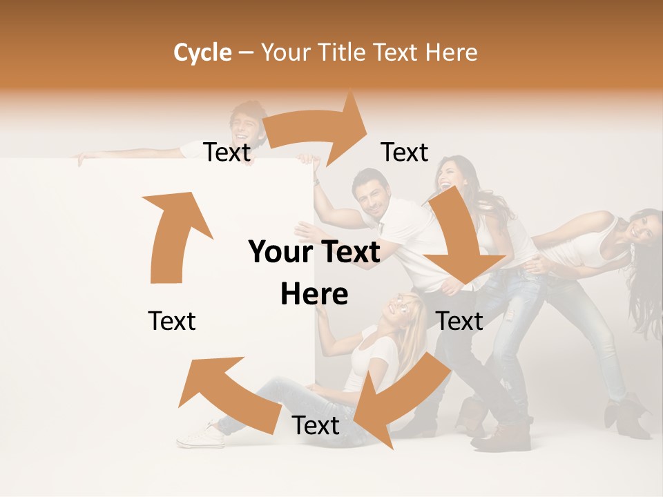 Young Copy Space Background PowerPoint Template