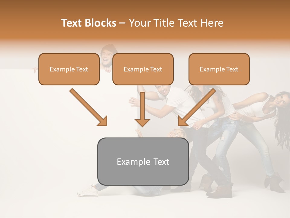 Young Copy Space Background PowerPoint Template