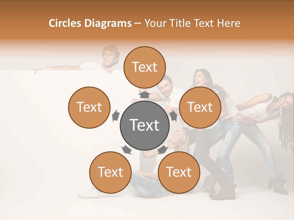 Young Copy Space Background PowerPoint Template