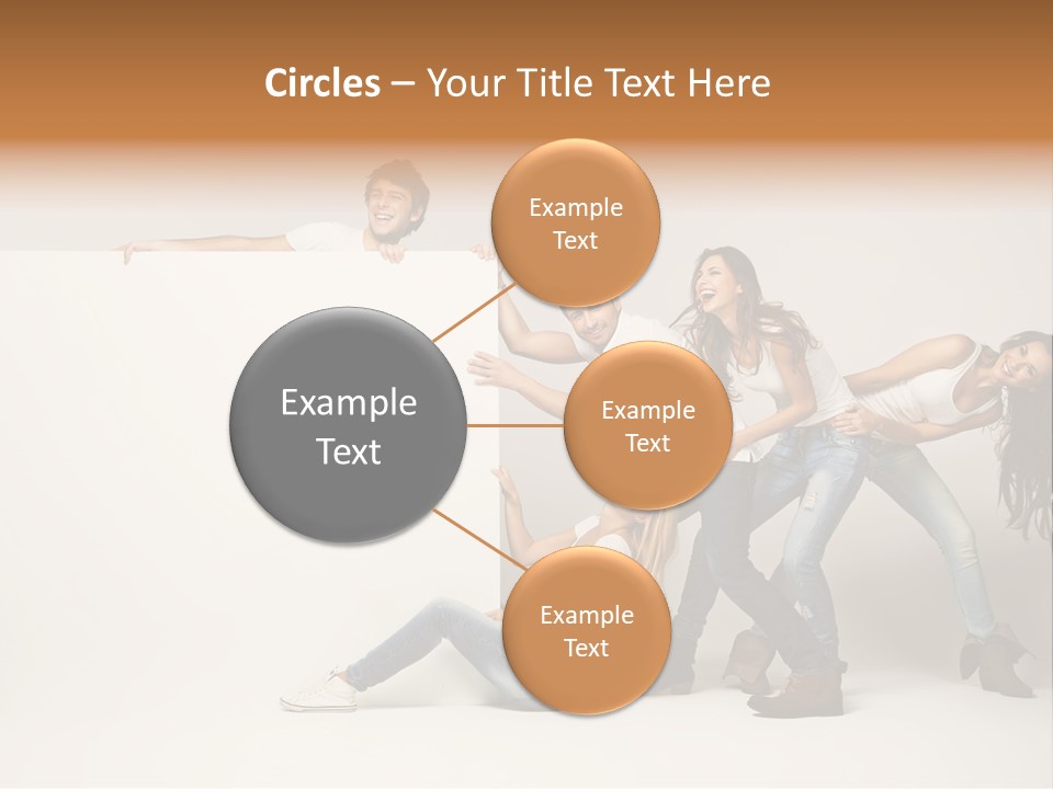 Young Copy Space Background PowerPoint Template