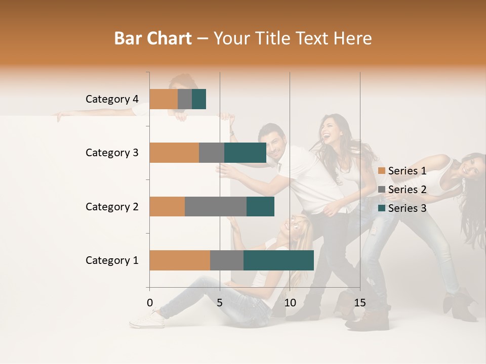 Young Copy Space Background PowerPoint Template