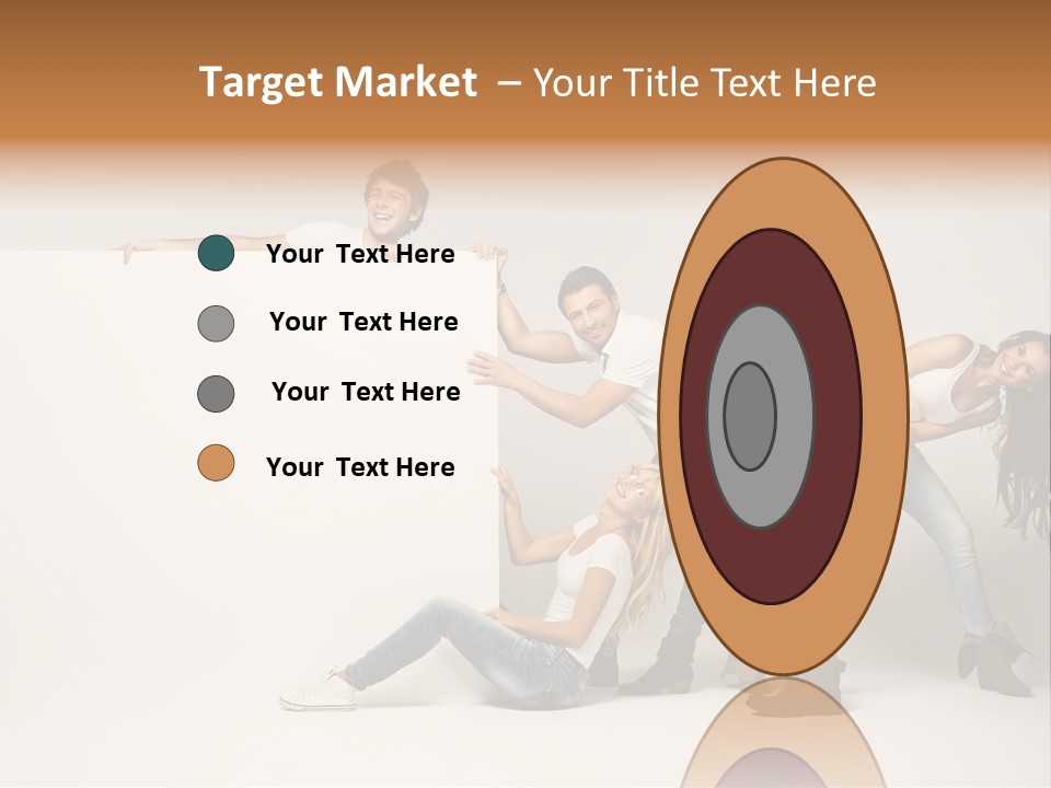 Young Copy Space Background PowerPoint Template