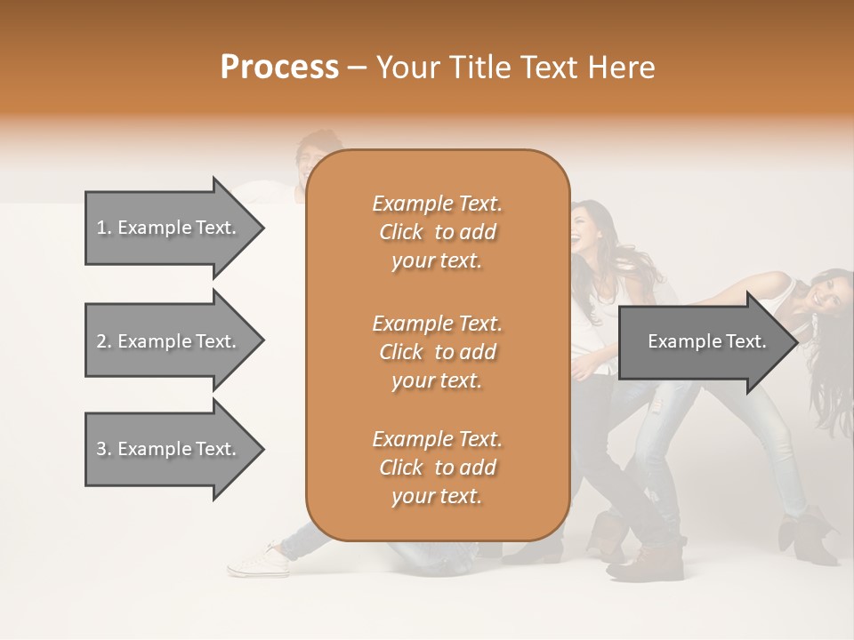 Young Copy Space Background PowerPoint Template