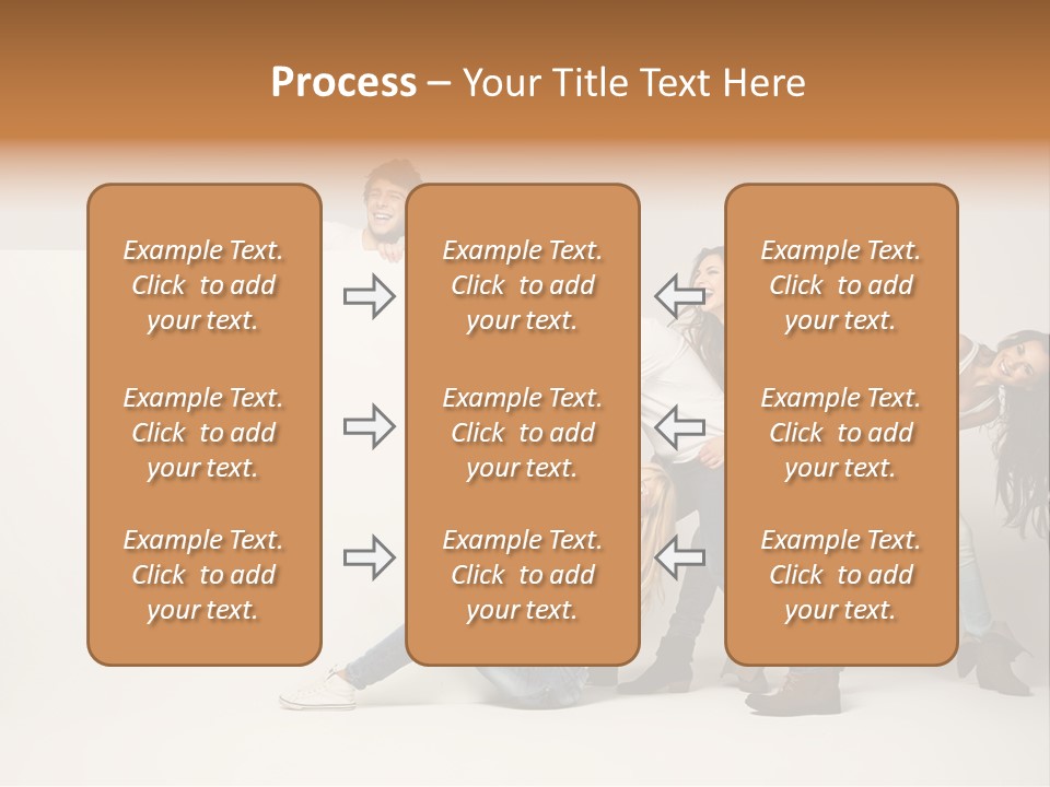 Young Copy Space Background PowerPoint Template