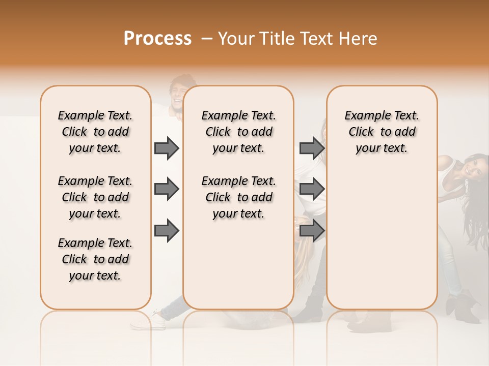 Young Copy Space Background PowerPoint Template