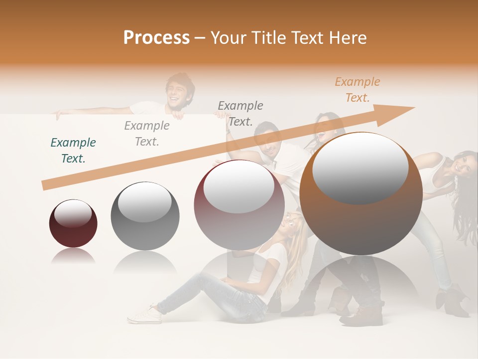 Young Copy Space Background PowerPoint Template