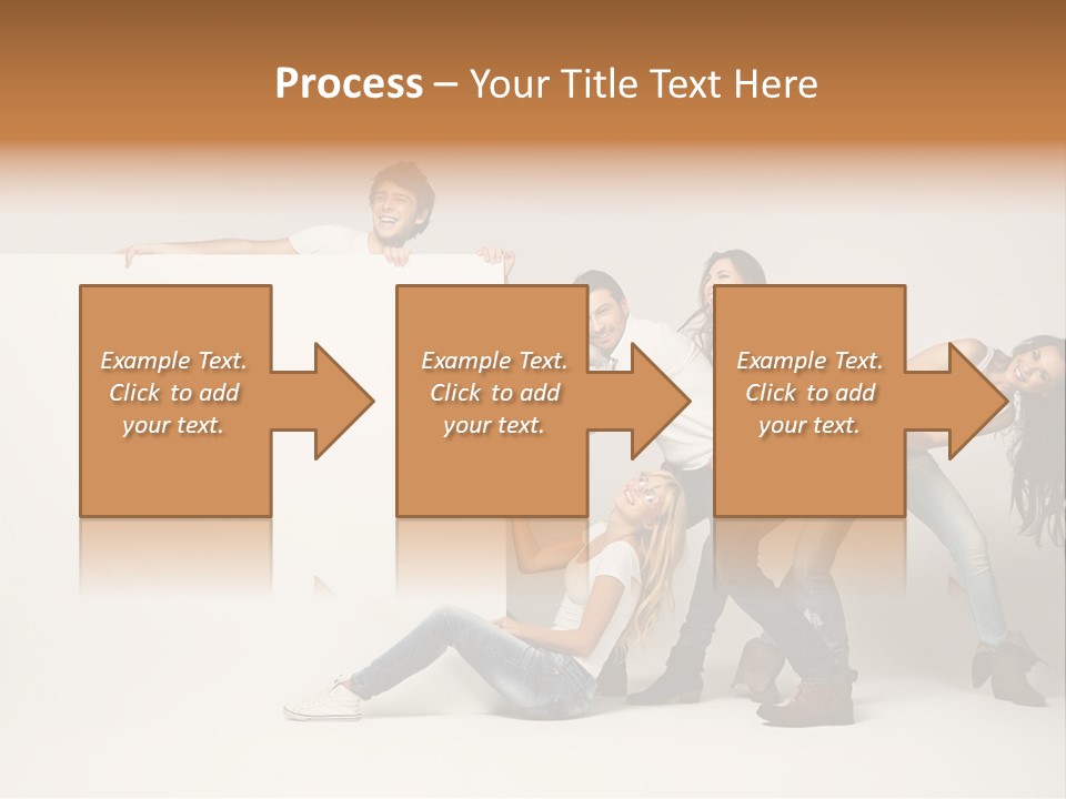 Young Copy Space Background PowerPoint Template