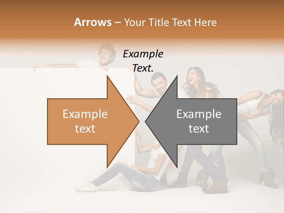 Young Copy Space Background PowerPoint Template