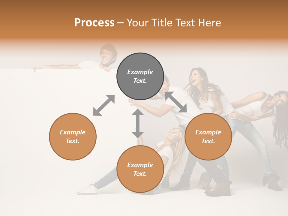 Young Copy Space Background PowerPoint Template