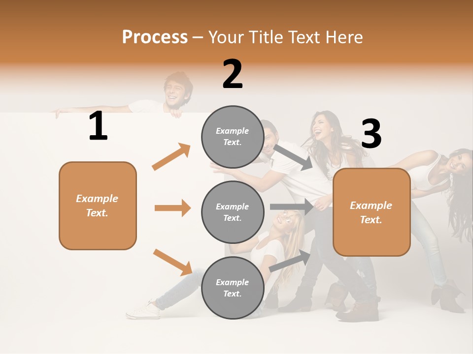 Young Copy Space Background PowerPoint Template